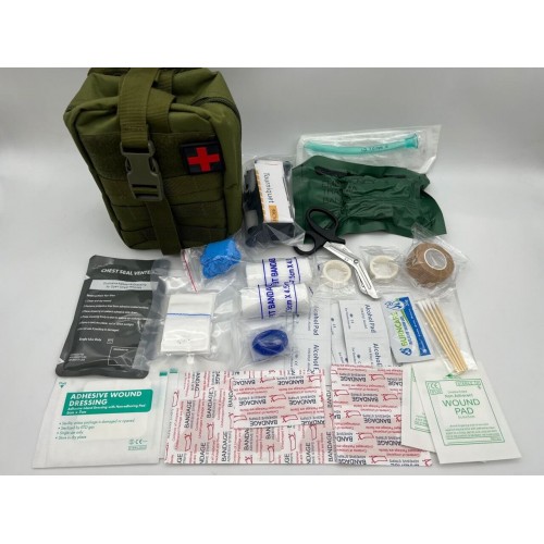 Номер 4. АРМЕЙСКАЯ АПТЕЧКА первой помощи ‼️УКОМПЛЕКТОВАННАЯ / универсальная медицинская аптечка в Бийске