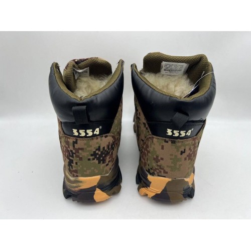 Тактические треккинговые ботинки «3554» зимние на меху в Бийске