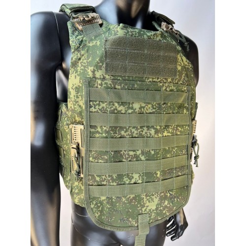 Бронежилет ЗАЩИТНИК в Бийске с кевларовым баллистическим пакетом C2, капами и бронеплитами Бр5