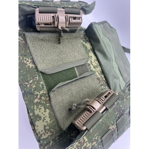 Бронежилет ЗАЩИТНИК в Бийске с кевларовым баллистическим пакетом C2, капами и бронеплитами Бр5