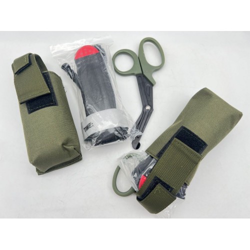 Чехол в комплекте с турникетом 95 см и ножницами для крепления на систему молле в Бийске