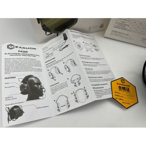 EARMOR M32 активные тактические наушники в Бийске