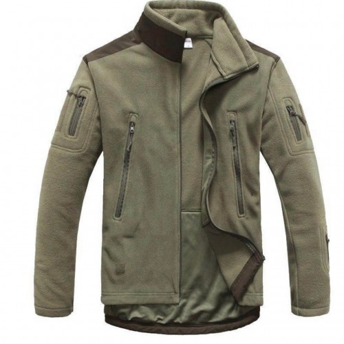 Флисовая военная зимняя кофта толстая в Бийске