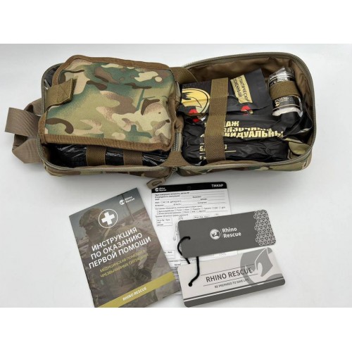 Военная тактическая аптечка RHINO RESCUE 25в1 в Бийске