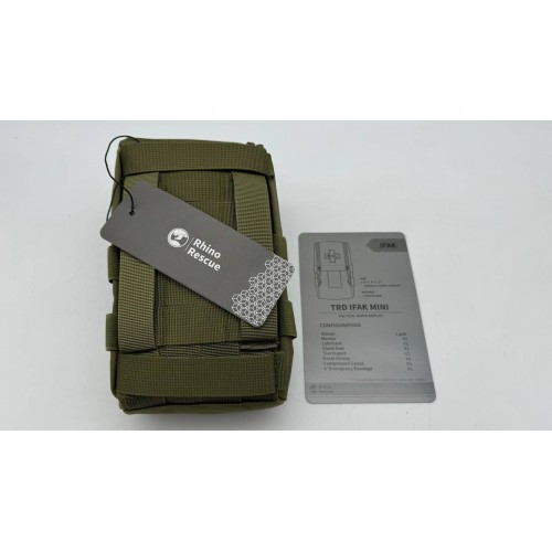Военная тактическая аптечка RHINO RESCUE IFAK TRD MINI 11в1 в Бийске