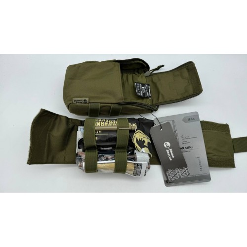Военная тактическая аптечка RHINO RESCUE IFAK TRD MINI 11в1 в Бийске
