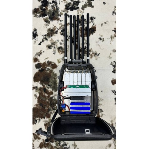 Рюкзак Гарпия CKJ-1704-Mobile подавитель дронов в Бийске 6 каналов 300W