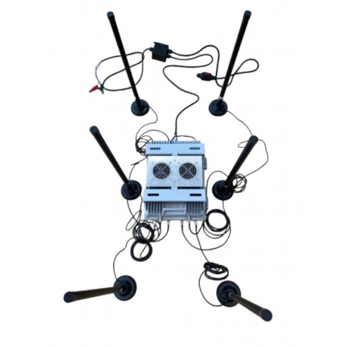 РЭБ РОМАШКА-6 канальный с выносными антеннами в Бийске подавитель дронов
