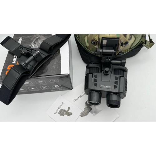 Прибор ночного видения NV-8000 v2.0 3D NIGHT VISION 4K VIDEO с адаптером на шлем в Бийске