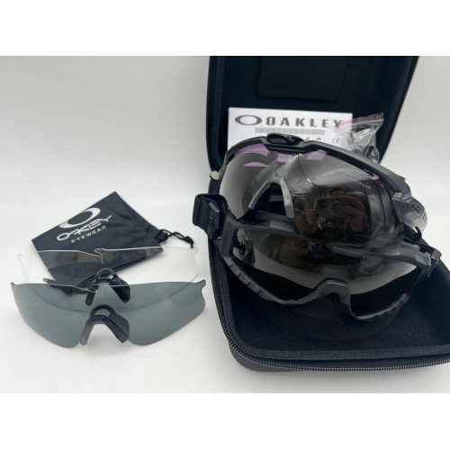 Тактические ударопрочные очки OAKLEY Alpha 2в1 в Бийске