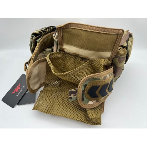 Пояс разгрузочный YAKEDA тактический с подсумками в Бийске