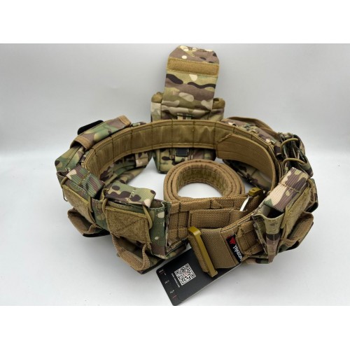 Пояс разгрузочный YAKEDA тактический с подсумками в Бийске