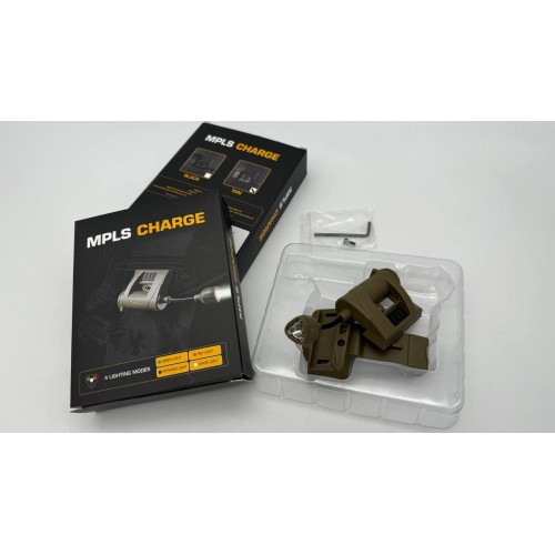 Нашлемный тактический фонарь MPLS Charge аккумуляторный в Бийске