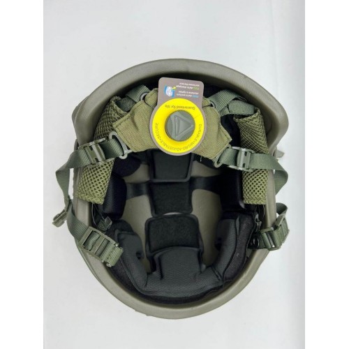 Кевларовый тактический баллистический шлем FAST Ops-Core NIJ IIIA / Бр2 класс защиты / без ушей с системой регулировки Венди в Бийске