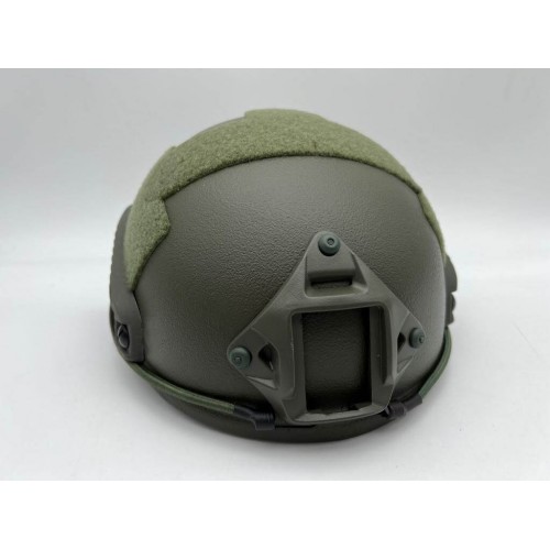 Кевларовый тактический баллистический шлем FAST Ops-Core NIJ IIIA / Бр2 класс защиты / без ушей с системой регулировки Венди в Бийске