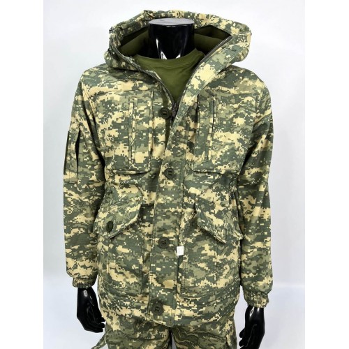 Костюм камуфляжный RIPSTOP водоотталкивающий Amteks THP демисезонный в Бийске