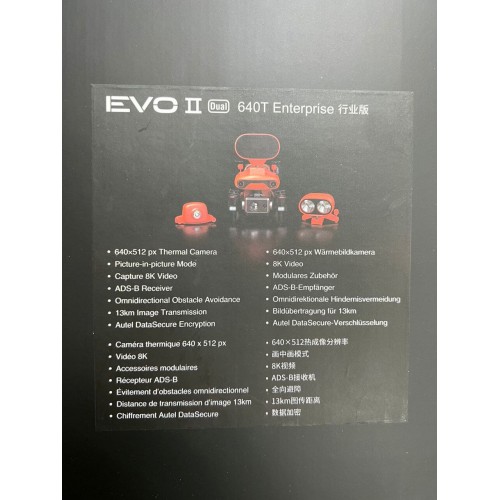 Квадрокоптер Autel Robotics EVO II Dual 640T (Thermal) Enterprise в самой максимальной топовой комплектации в Бийске