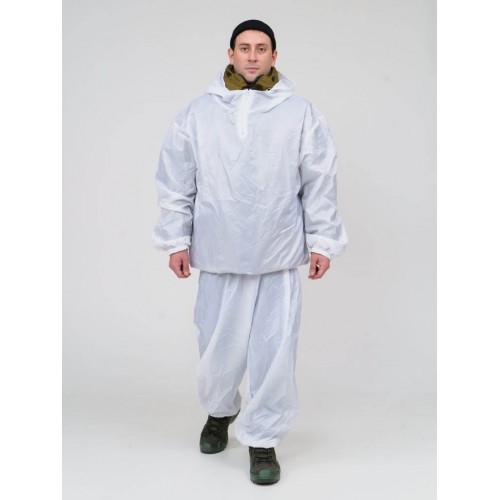 Маскхалат зимний белый в Бийске