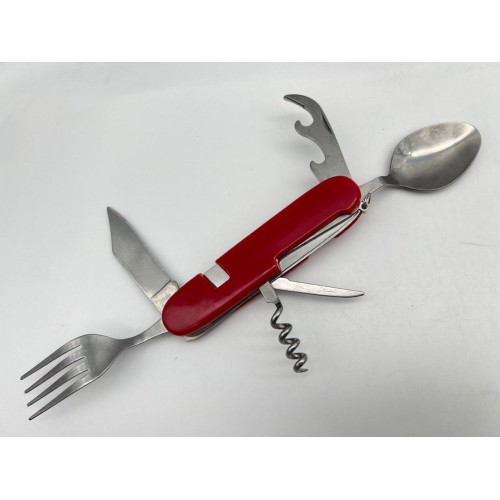 Мультитул / Набор складных походных столовых приборов 6 в 1 в Бийске