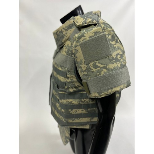 Военный бронежилет пиксельный с плитами в Бийске