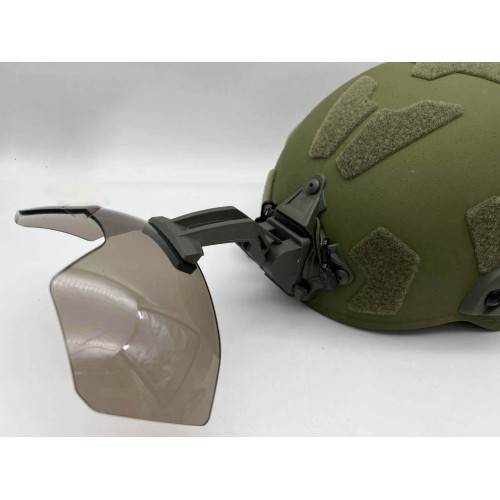 Откидные флип очки с кронштейном на шрауд для тактического шлема в Бийске