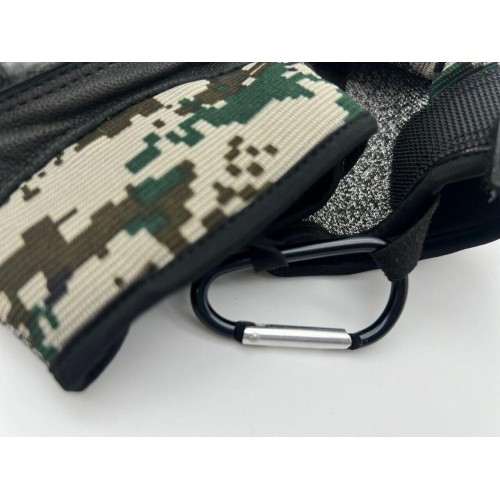 Перчатки с защитой от порезов, тактические с кожаными вставками  в Бийске