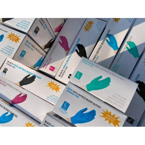 Перчатки WALLY PLASTIC TEXTURED FINGERS BLEND в Бийске