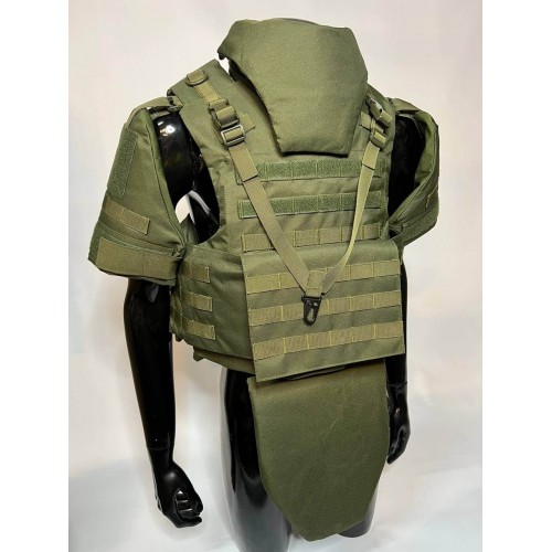 Бронежилет штурмовой с бронеплитами Бр5 и 6 в Бийске