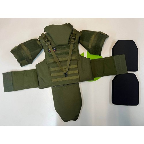 Бронежилет штурмовой с бронеплитами Бр5 и 6 в Бийске