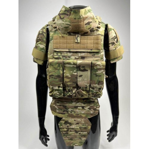 Разгрузка / плитник “UNIVERSAL ARMOR” + чехол для защиты плеч + чехол напашника + чехол для защиты шеи (без баллистики) в Бийске
