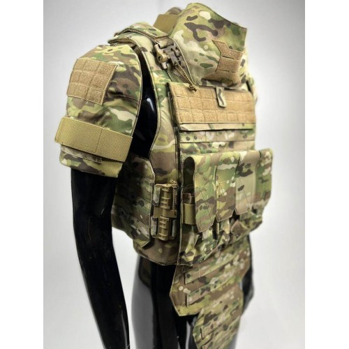 Разгрузка / плитник “UNIVERSAL ARMOR” + чехол для защиты плеч + чехол напашника + чехол для защиты шеи (без баллистики) в Бийске