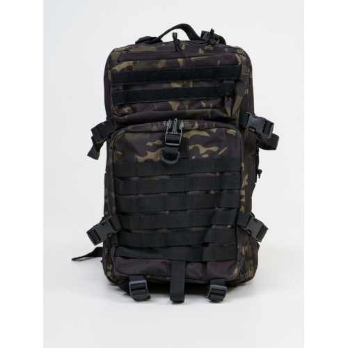 Рюкзак тактический 45 л мультикам тёмный в Бийске