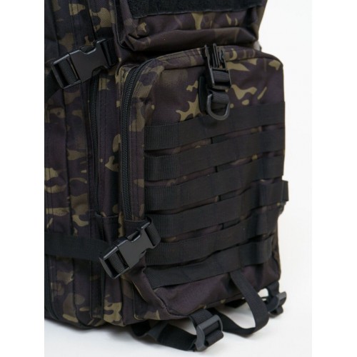 Рюкзак тактический 45 л мультикам тёмный в Бийске