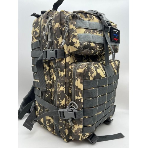 Рюкзак тактический 45 л пиксель/серый в Бийске