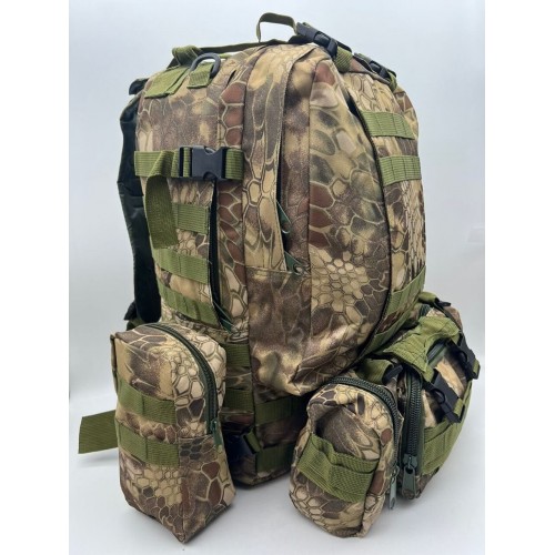 Рюкзак тактический 55 л со съемными подсумками в Бийске