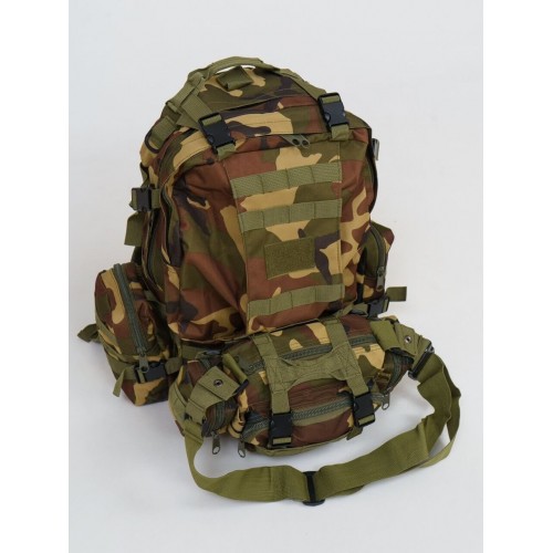 Рюкзак тактический 55 л со съемными подсумками в Бийске