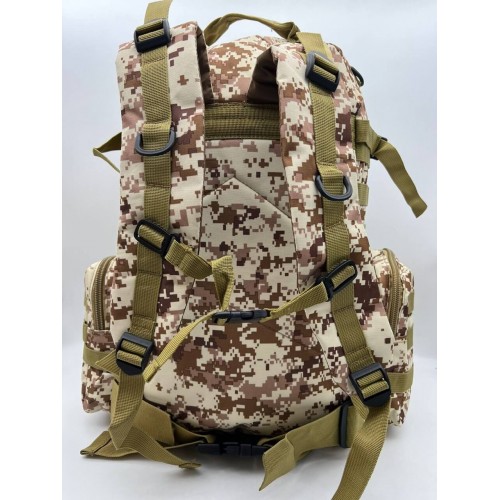 Рюкзак тактический 55 л песок/пиксель в Бийске