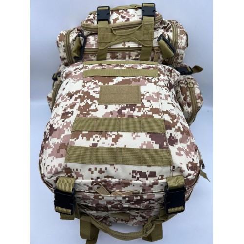 Рюкзак тактический 55 л песок/пиксель в Бийске
