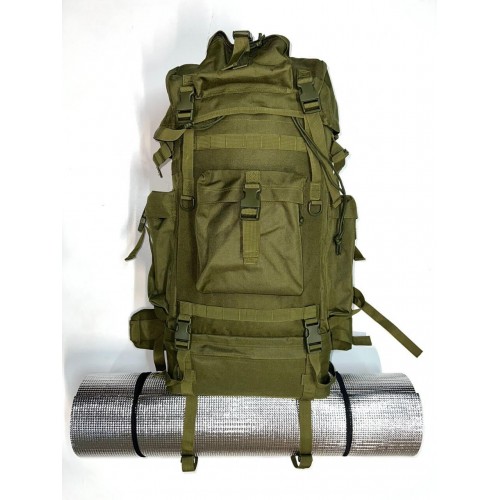 Рюкзак тактический 75 литров цвет хаки в Бийске