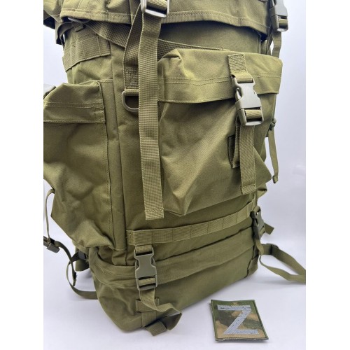 Рюкзак тактический 75 литров цвет хаки в Бийске