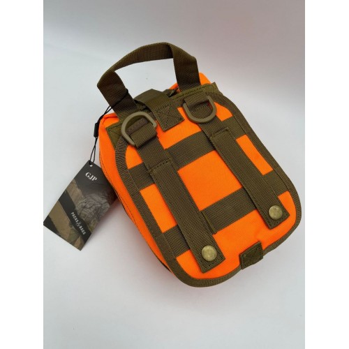Сумка-аптечка тактическая оранжевая отрывная “RECOVERY KIT / GJP” в Бийске