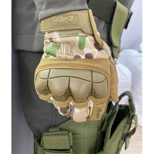 Тактические перчатки MECHANIX M-PACT MP3 fullfinger в Бийске