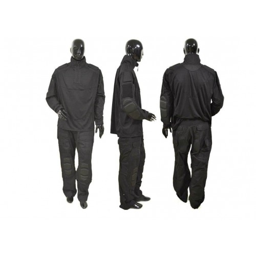 Тактический боевой костюм, чёрный в Бийске