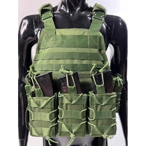 Тактический разгрузочный жилет/плитник с подсумками на molle . Быстросъёмный cobra / fast Drop в Бийске