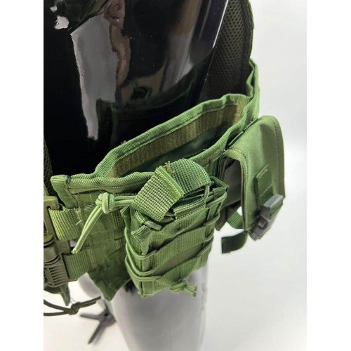 Тактический разгрузочный жилет/плитник с подсумками на molle . Быстросъёмный cobra / fast Drop в Бийске