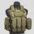 Тактический разгрузочный жилет «5 / пять карманов» с подсумками Tactical Molle Plate Carrier для съемных бронепластин в Бийске