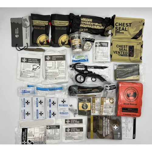 Военная тактическая аптечка “RHINO RESCUE” 30в1 в Бийске