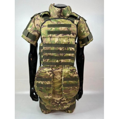 Бронежилет Z-ШТУРМ-2 полностью укомплектованный бронекомплект Бр5/6 класса защиты в Бийске