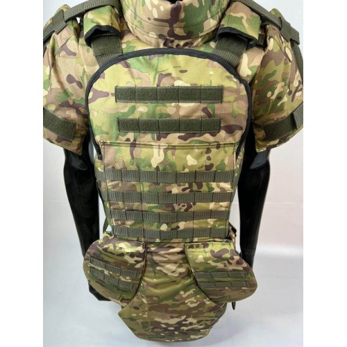 Бронежилет Z-ШТУРМ-2 полностью укомплектованный бронекомплект Бр5/6 класса защиты в Бийске