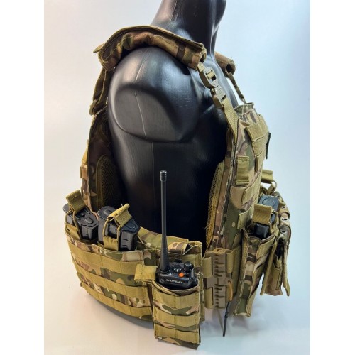 Жилет (плитник быстросъёмный/разгрузка) с возможностью установки боковых плит или боковых баллистических пакетов в Бийске